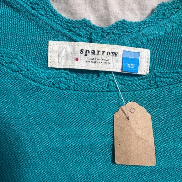 Sparrow by Anthropologie NEW v-neck pull over sweater size XS runs oversized - Picture 7 of 7